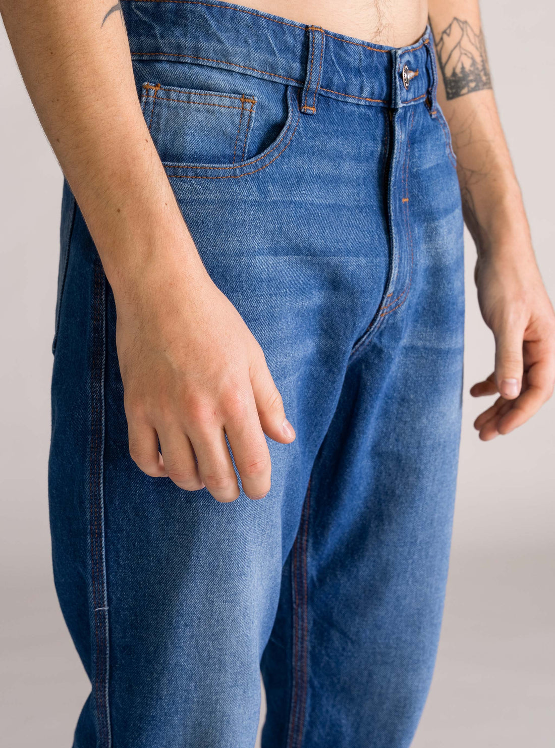 Such A Handful Regular Vintage Jeans, Azul Oscuro