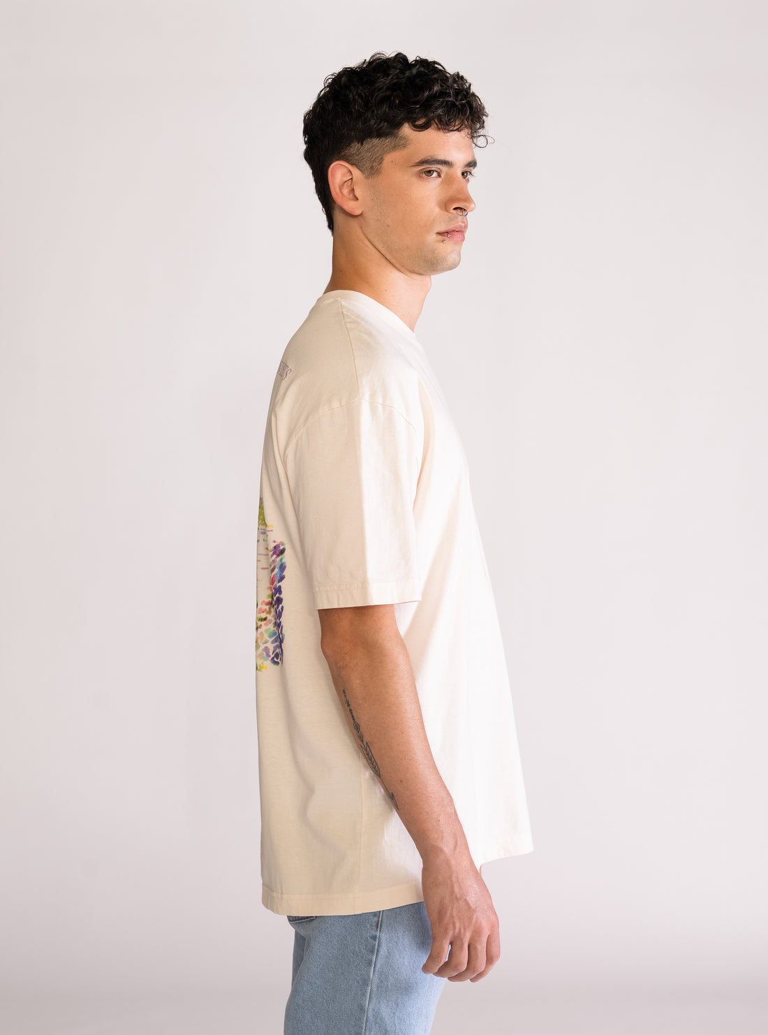 Drop Shoulder The Met View, Rosado Pastel