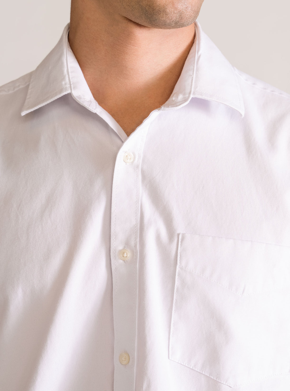 A Plain One Camisa, Blanco