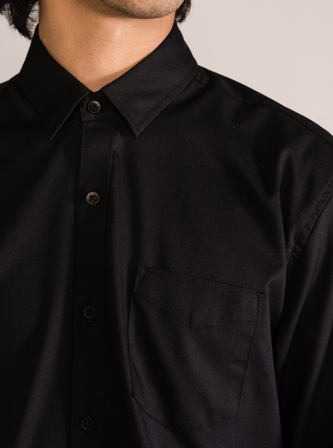 Stood Back Up Camisa, Negro