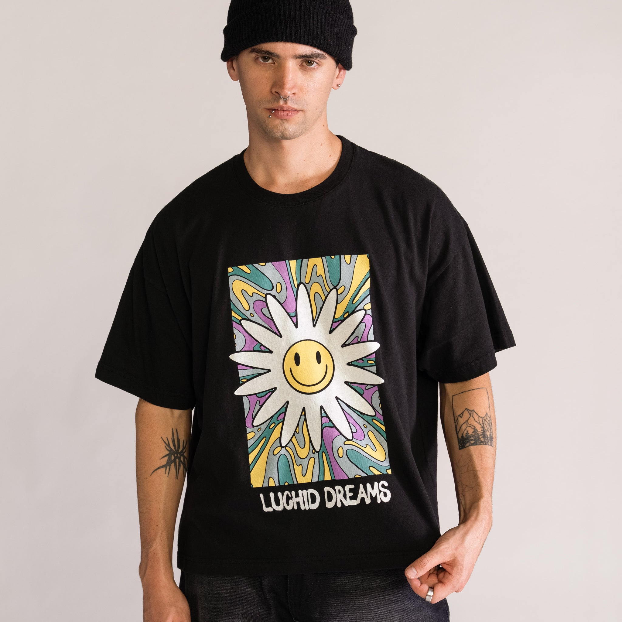 Lucid Dreams Playera, Negro