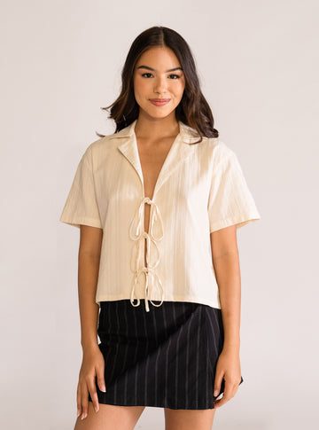Open Your Heart Blusa, Crema