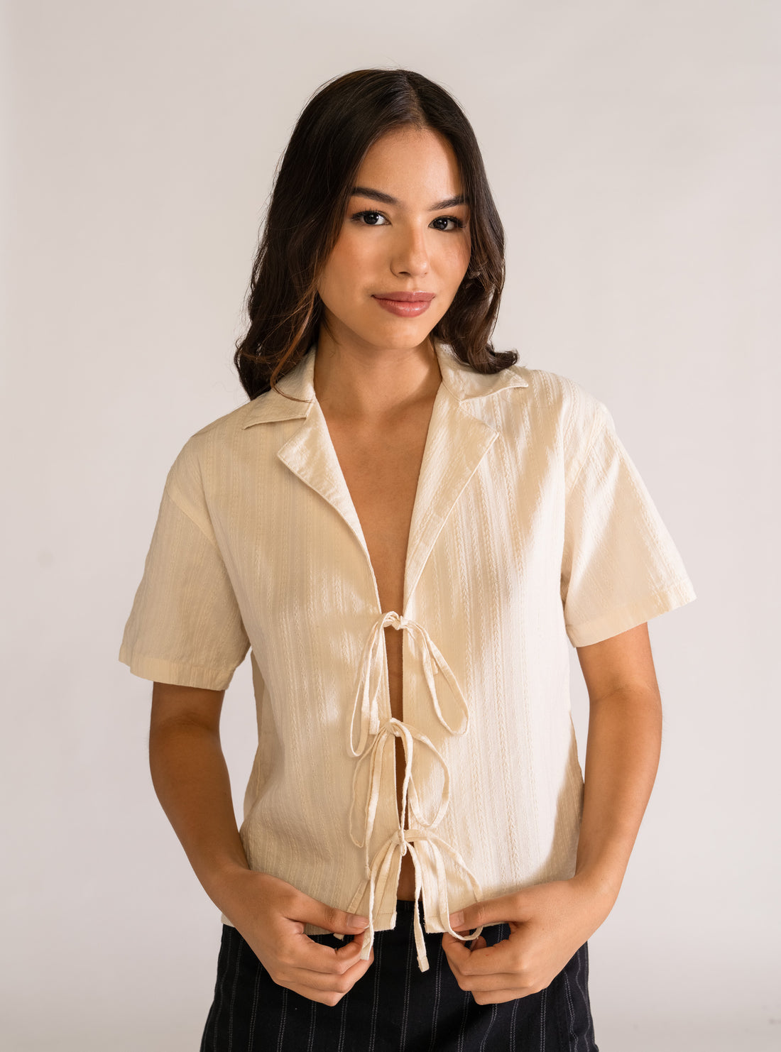 Open Your Heart Blusa, Crema