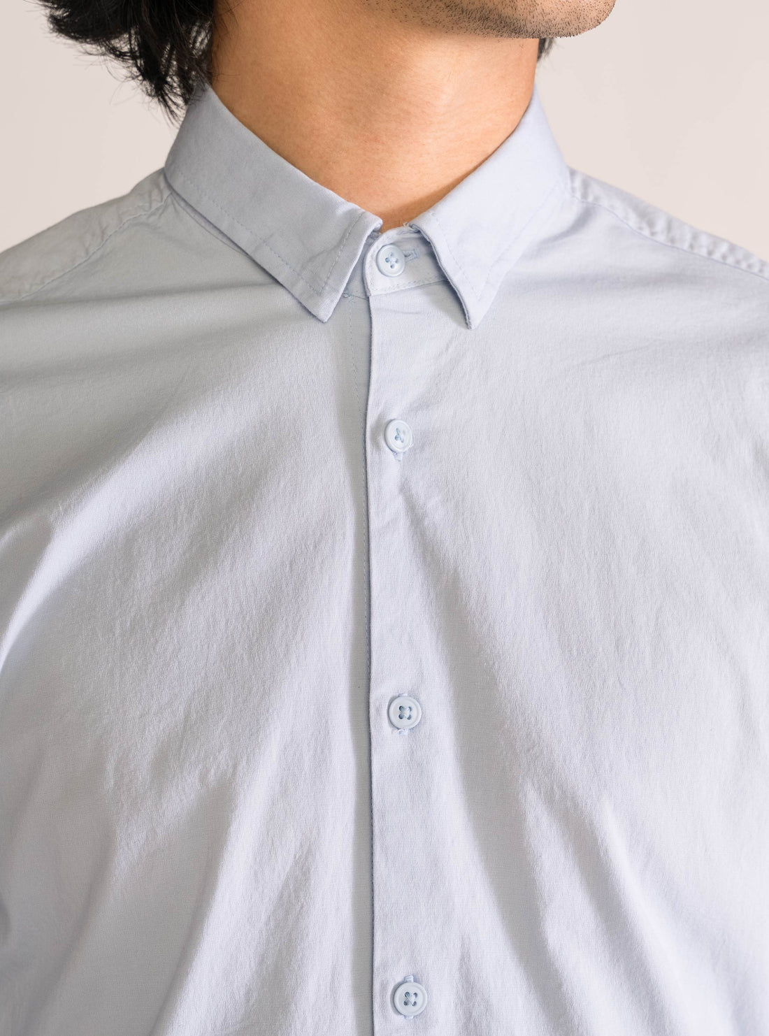 Loud Or More Slim Fit Shirt, Celeste