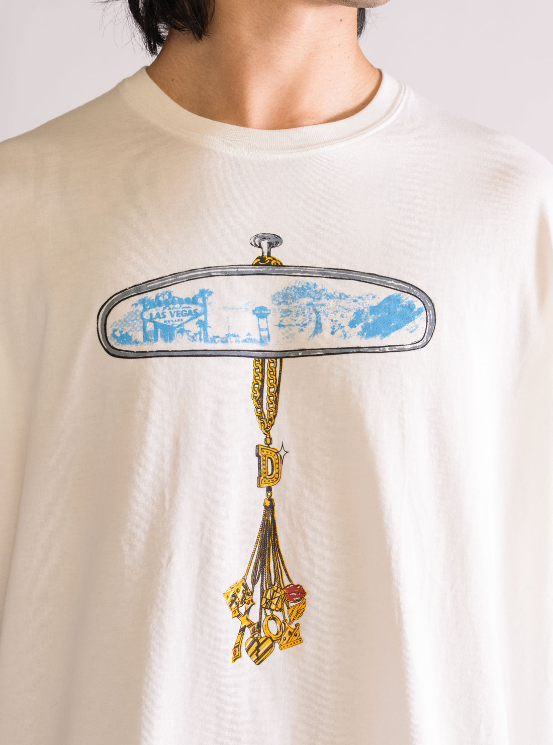 Rear View Playera, Blanco Hueso