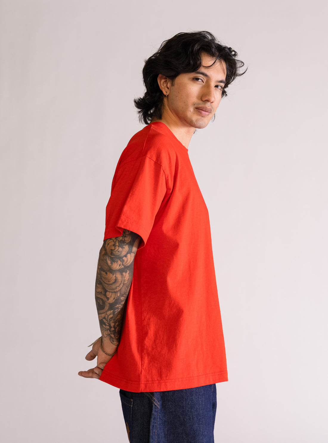 On The Run Playera Oversize, Rojo