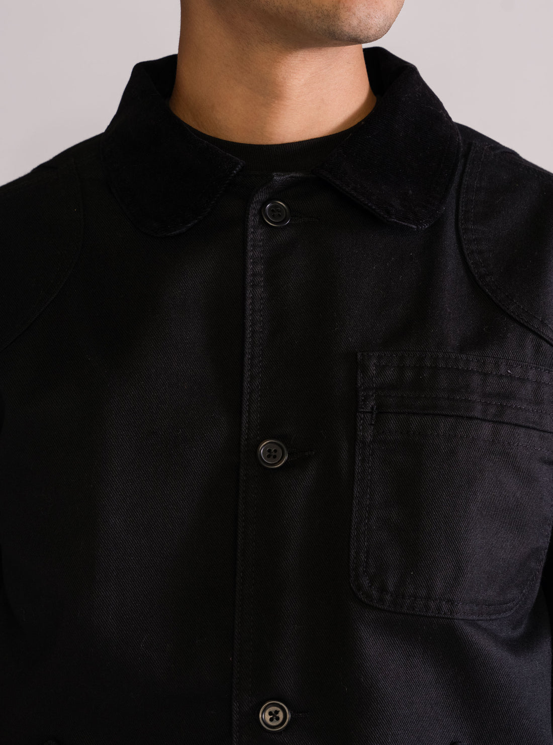 Barn Jacket, Negro