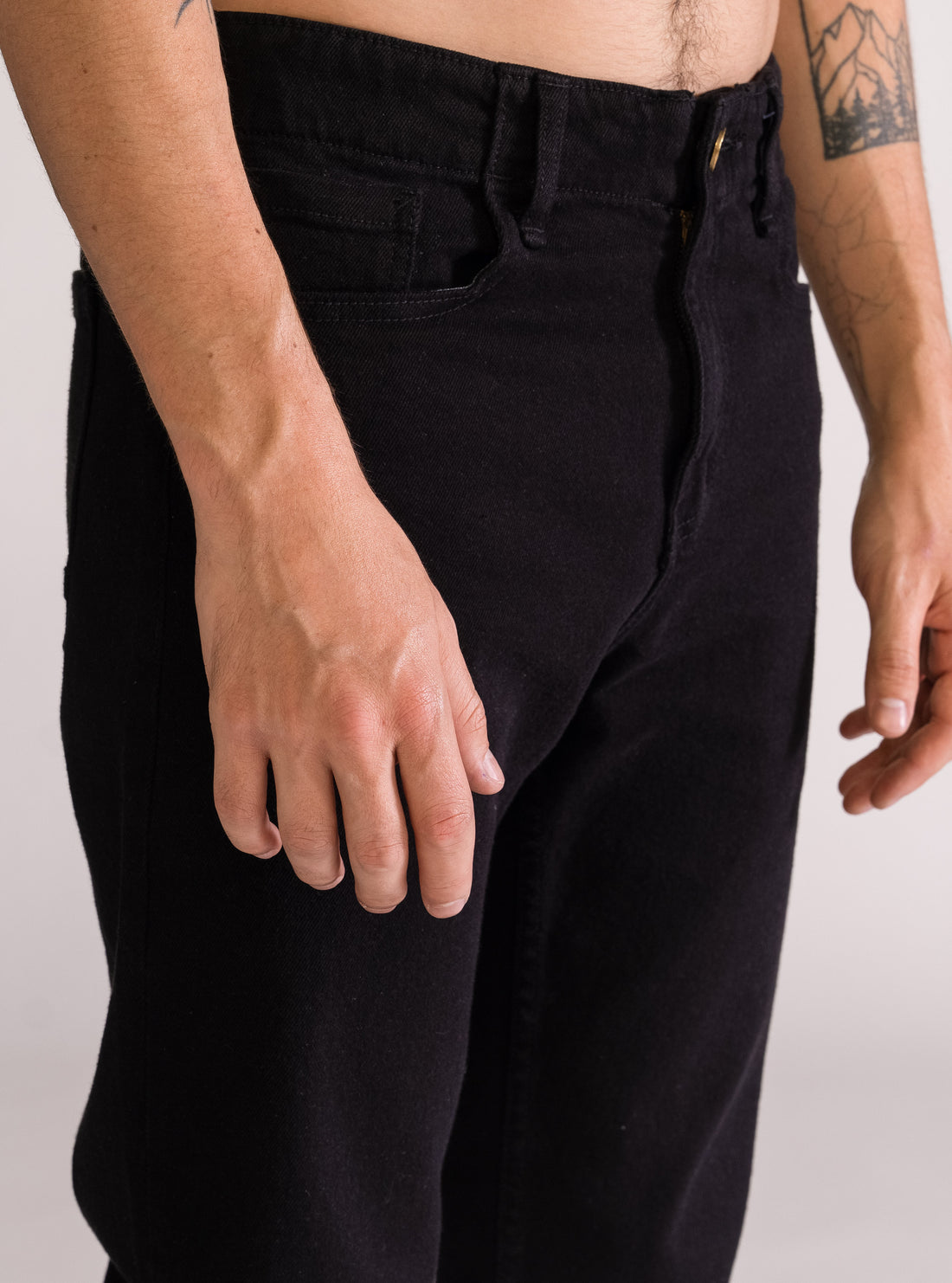 Jaw-Dropping Slim Fit Jeans, Negro