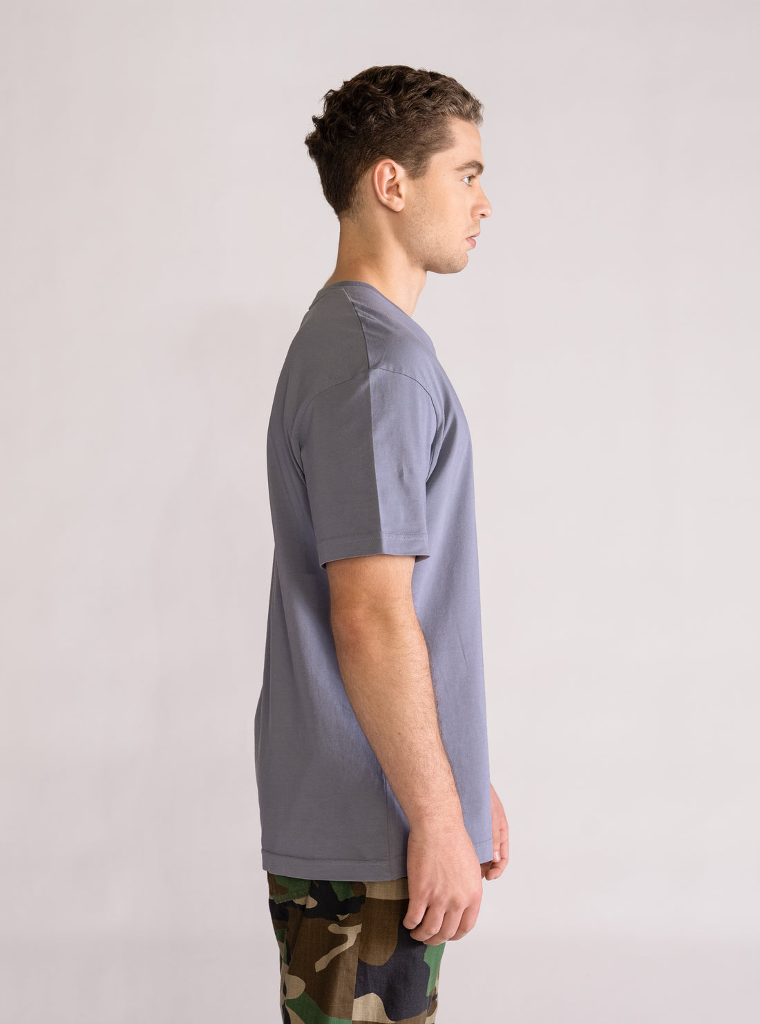 Take A Walk Drop T-Shirt, Gris Claro