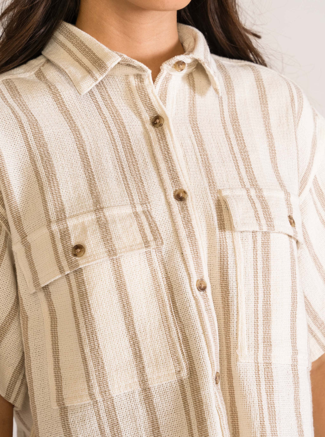 English Riviera Blusa, Beige