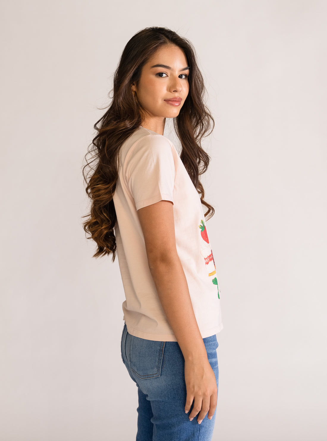 Pastries Regular Playera, Rosado Pastel