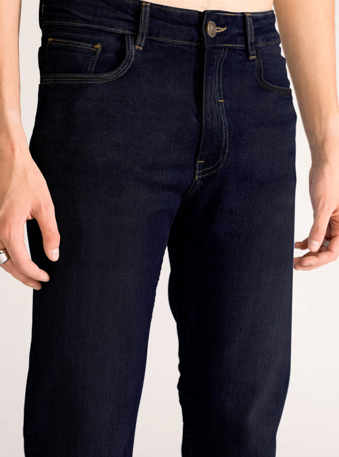 Bilbó  Slim Jeans, Azul Obscuro