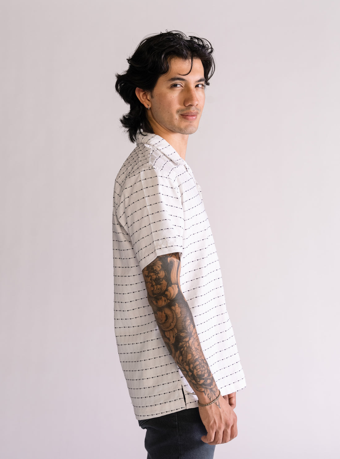 Ready For Summer Camisa Guayabera, Blanco