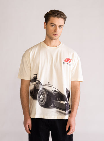 Circuit 91 Playera, Crema