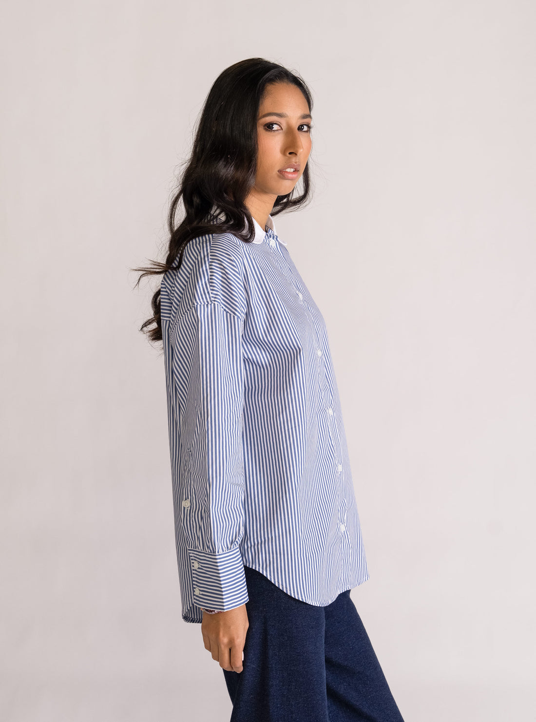 Hello Stranger Blusa, Azul Obscuro