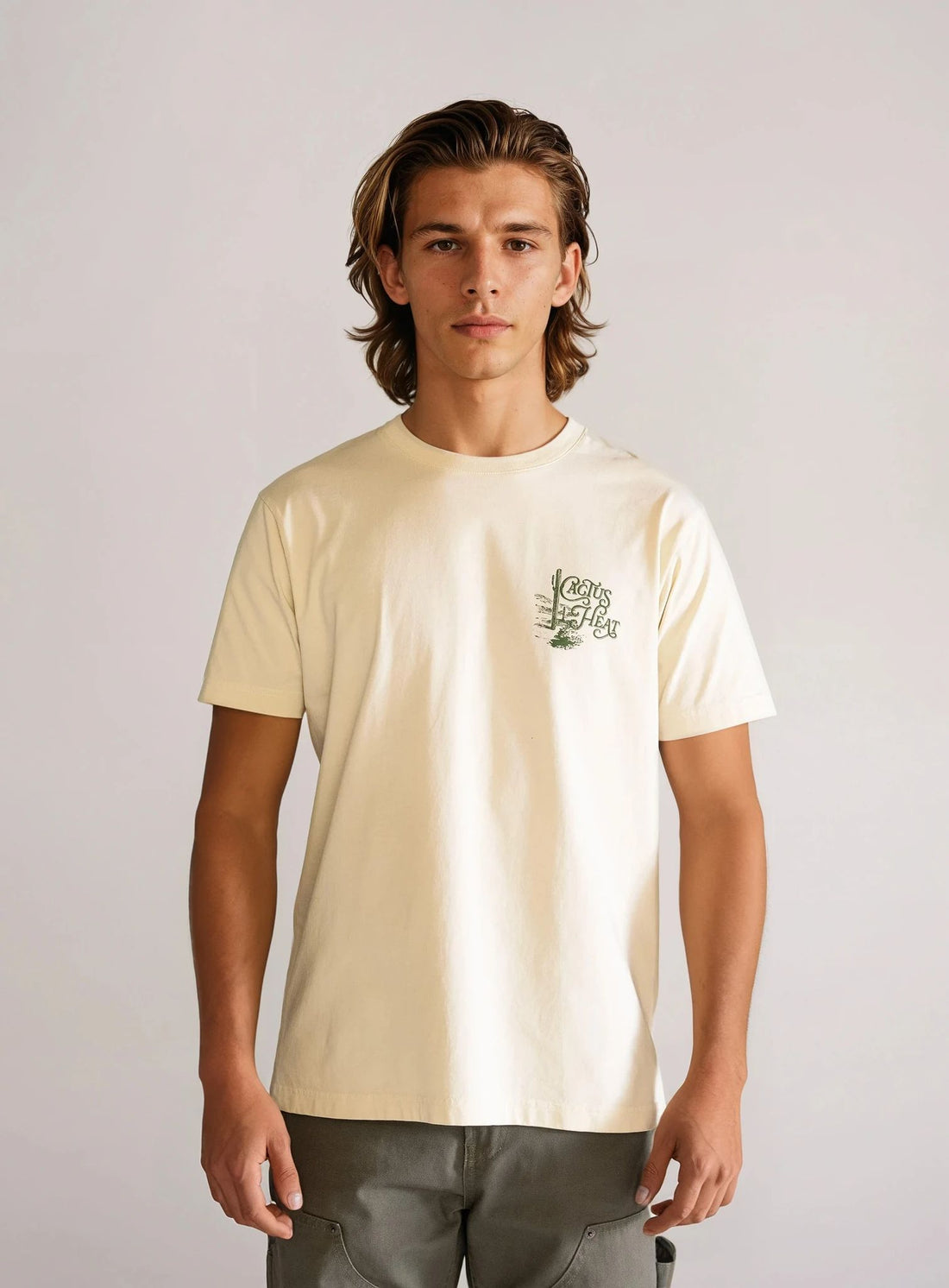 Desert Trip Playera Regular, Verde Menta