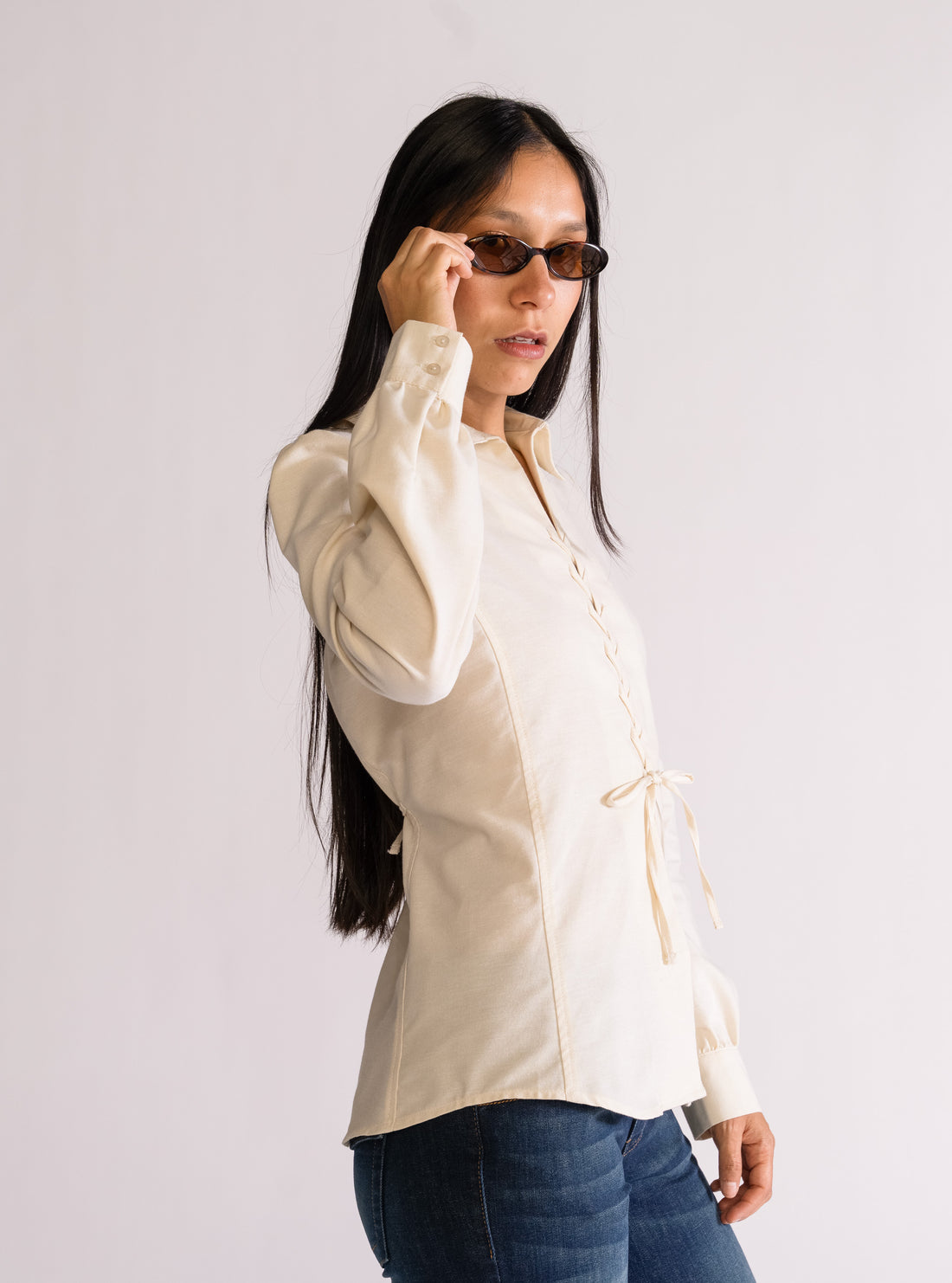 So Yesterday, Blusa Slim, Beige