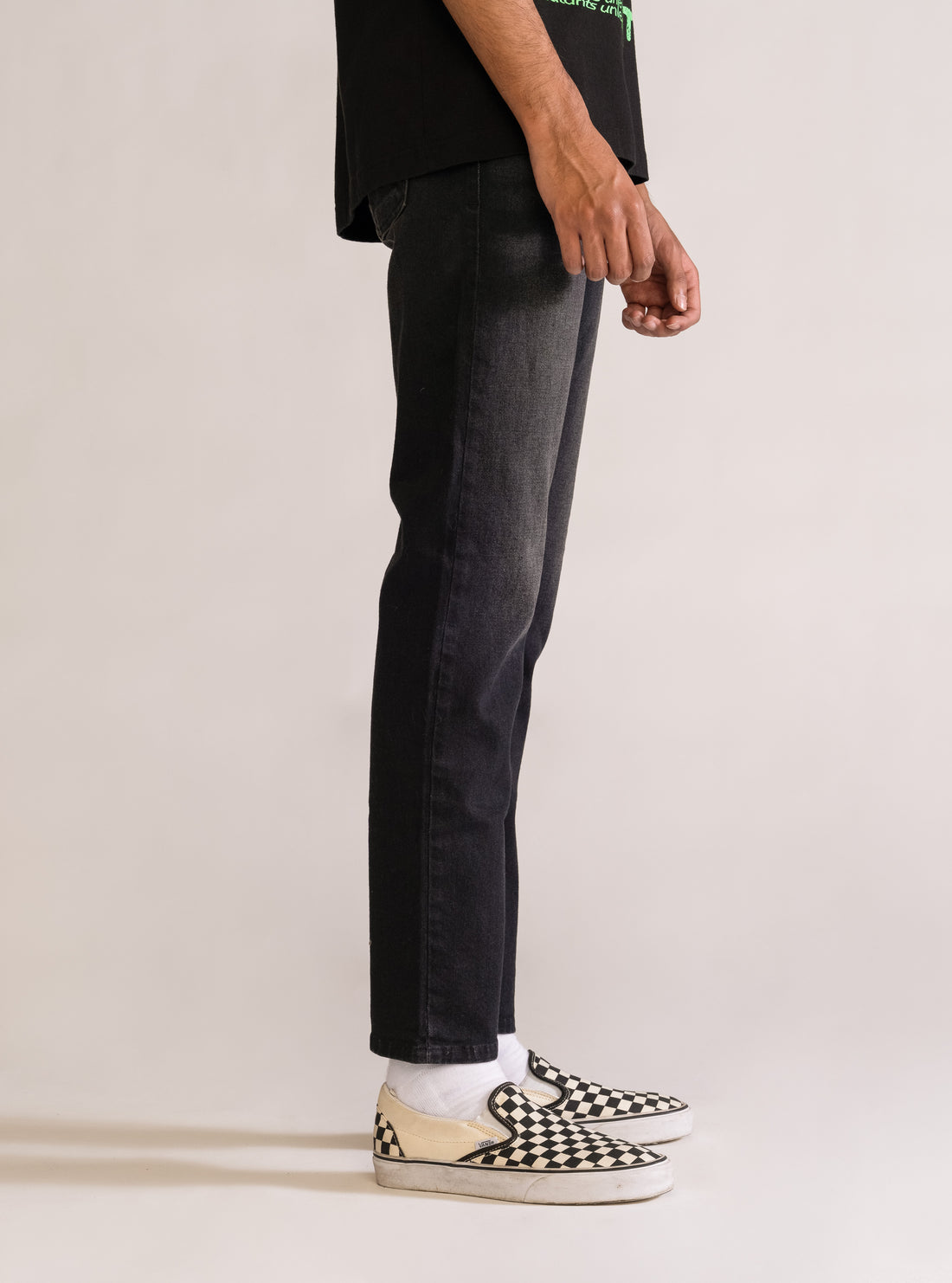 Wavelength Slim Fit Jeans, Negro