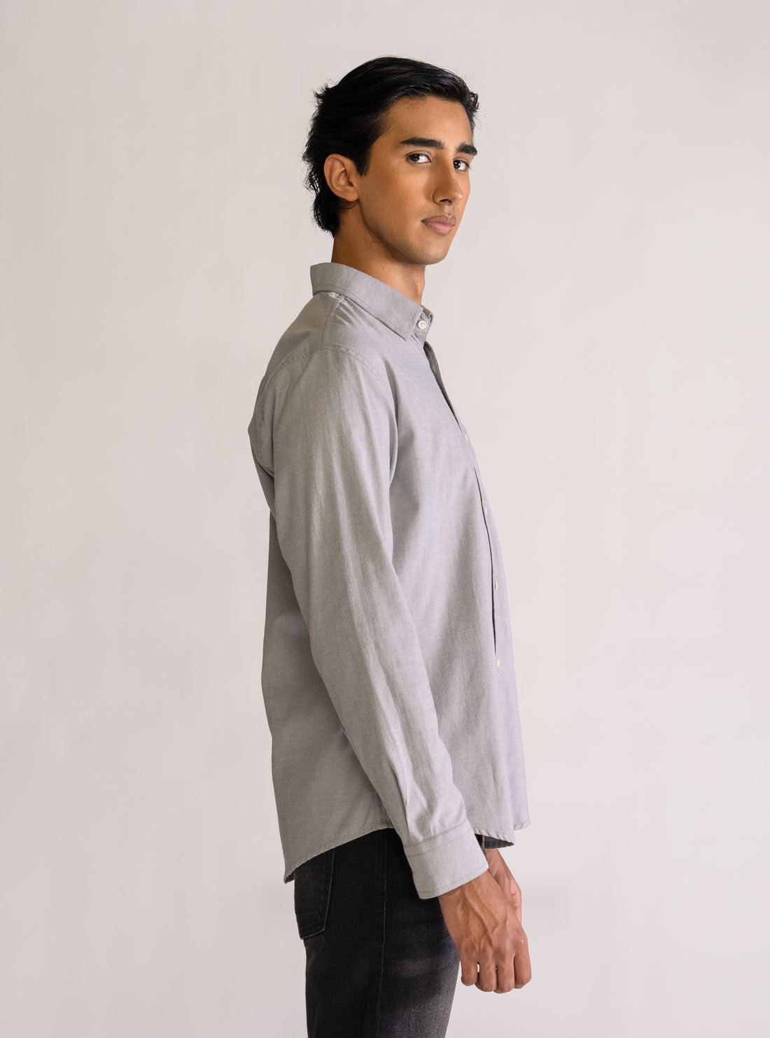 More Likely Camisa, Gris Claro