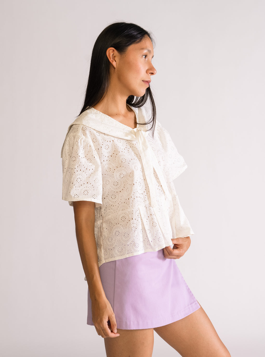 Sailor Babe Blusa, Blanco