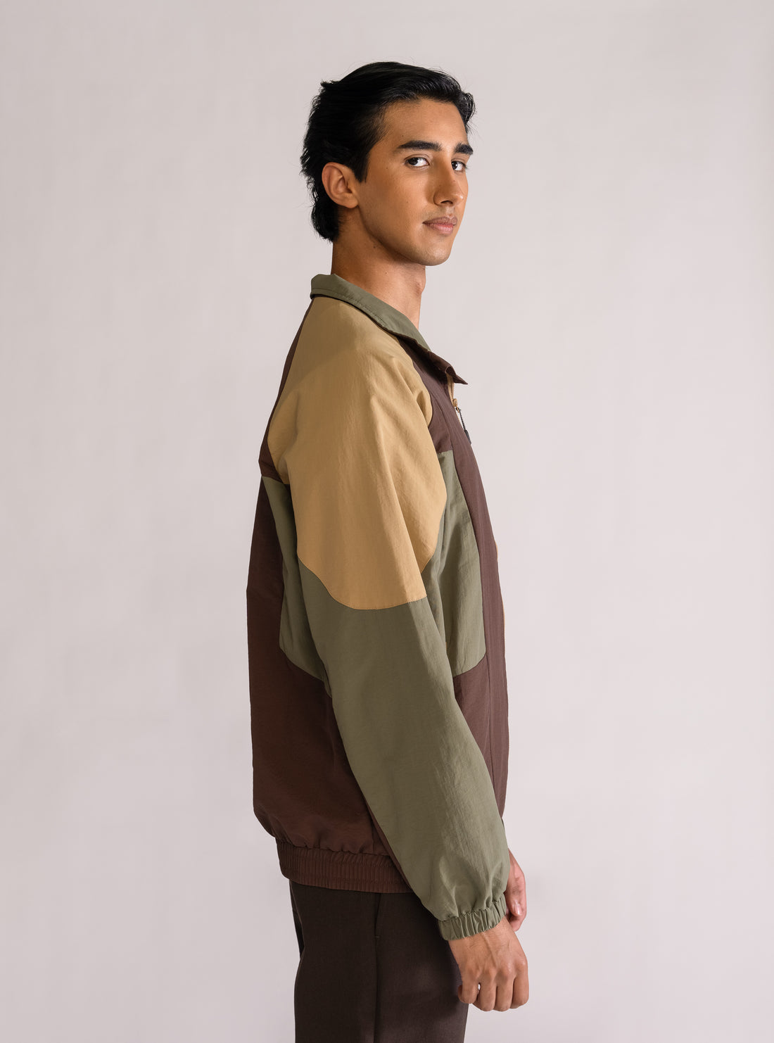 School Nylon Jacket, Cafe Obscuro