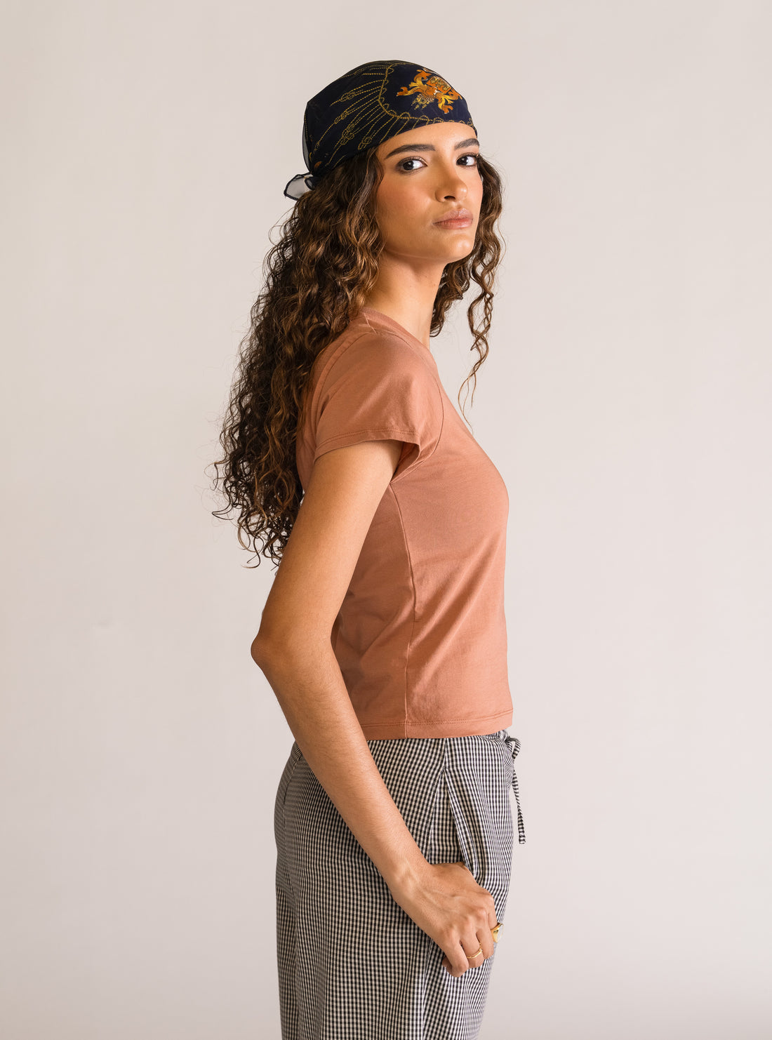 Not Now Baby Playera, Café Claro
