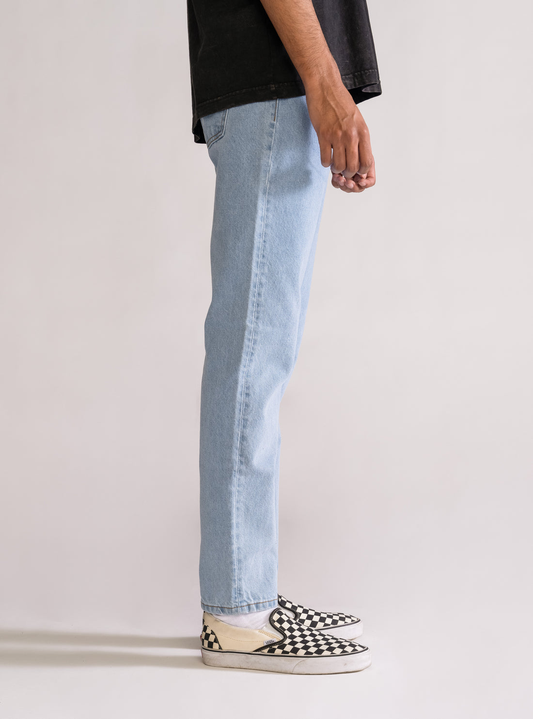 A Little Treat Regular Vintage Jeans, Celeste