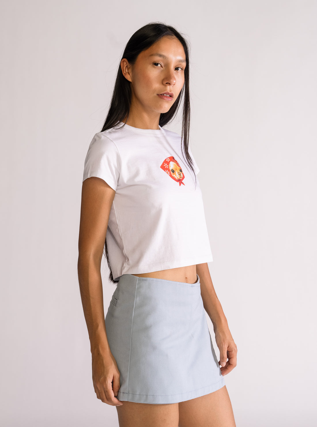 Cute Puppy, Baby Playera, Blanco