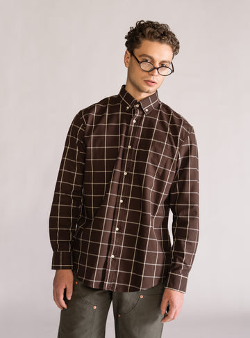 Close Attention Camisa, Cafe Claro