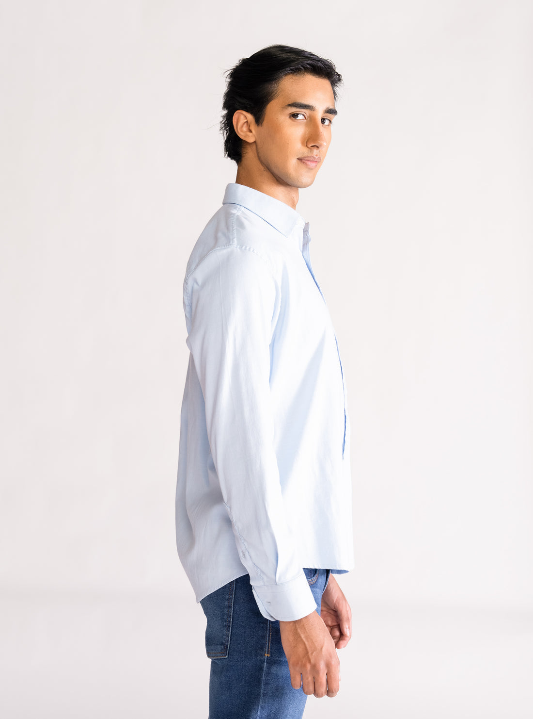 Used To It Camisa, Celeste