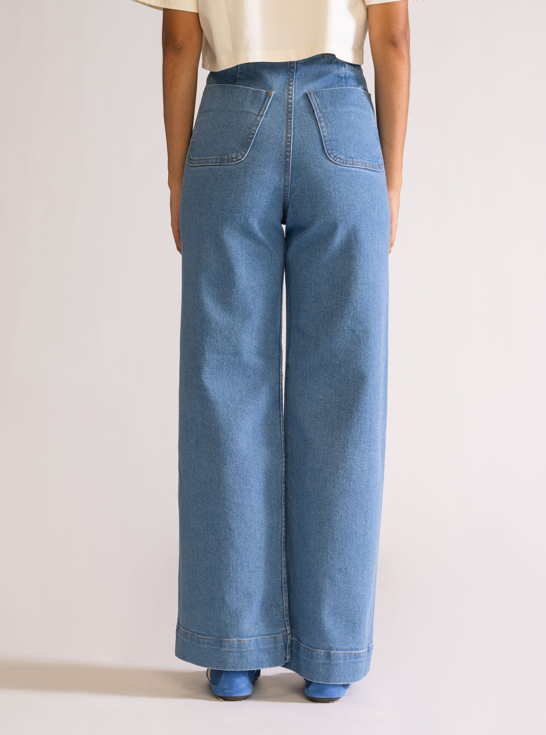 Pin Up Marine Jeans, Azul Claro