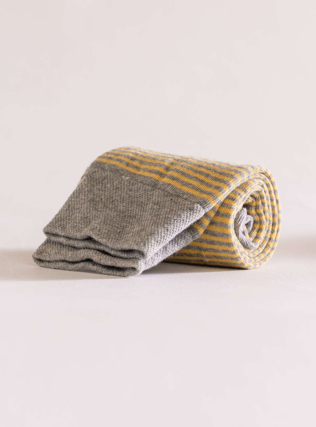 Stripe A Pose Calcetines, Amarillo Claro