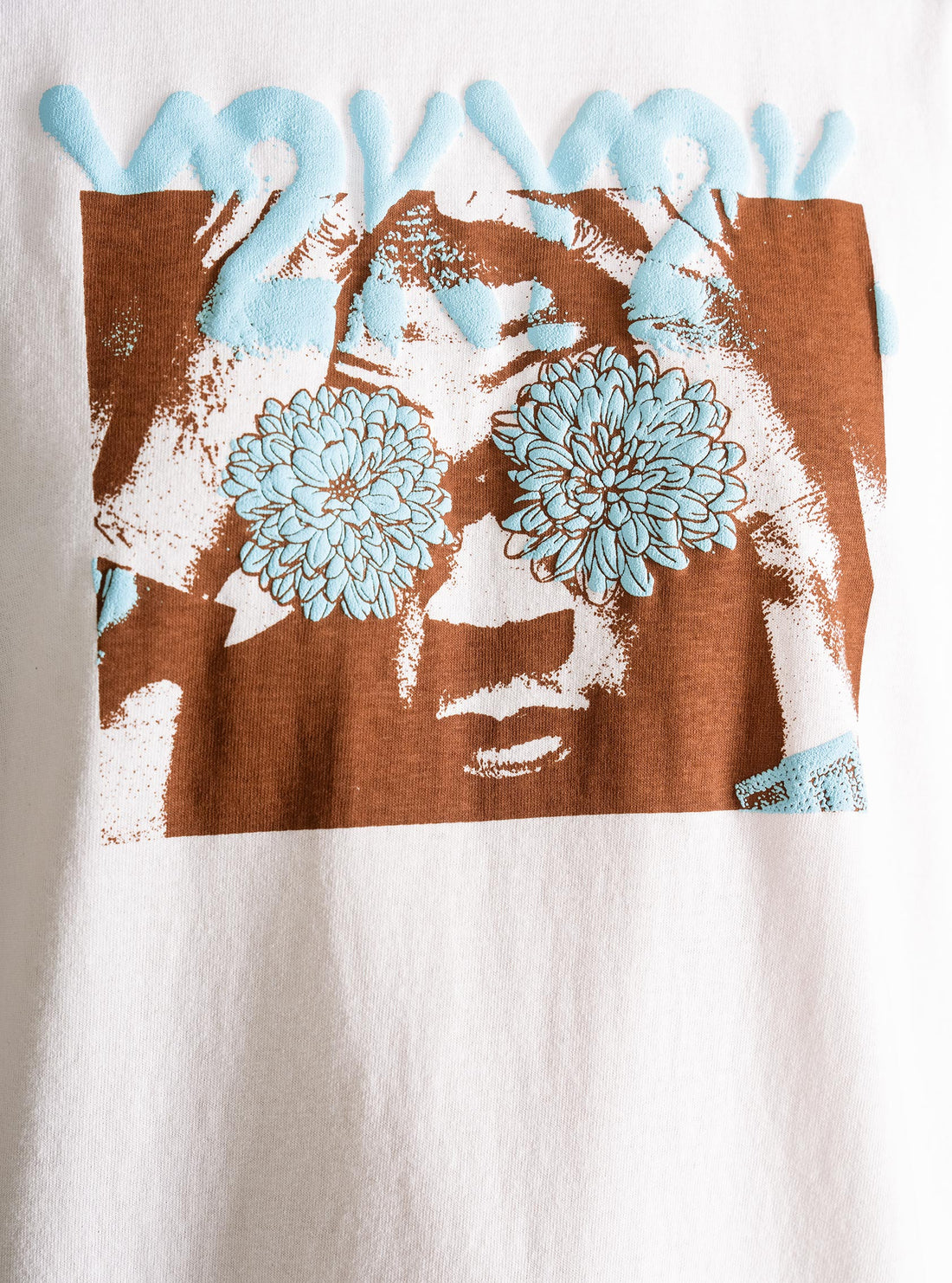 Sunflower Drop T-shirt, Blanco