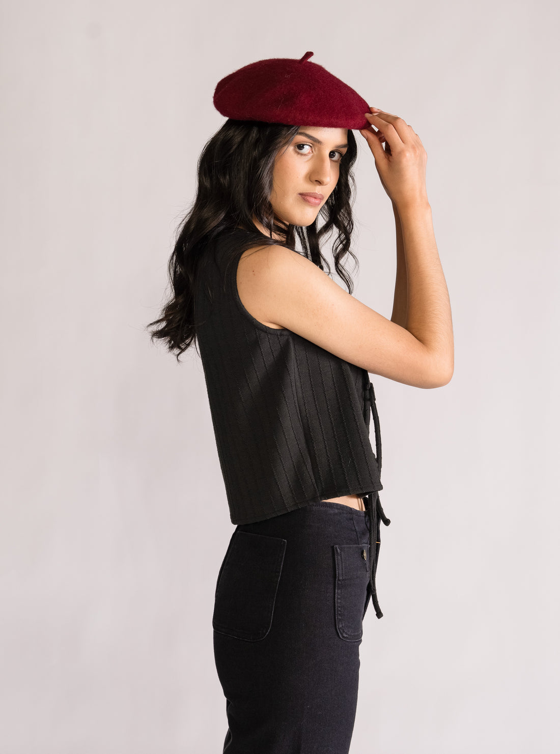 Fairy Tale Blusa, Negro