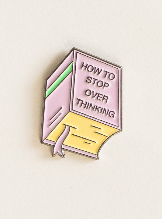 Overthinker Pin, Lila