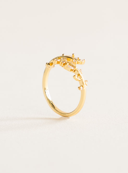 Dandelions Ring, Dorado