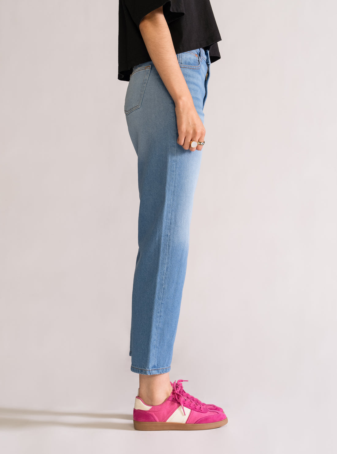 Sugar Talking  Slim Jeans, Azul Claro