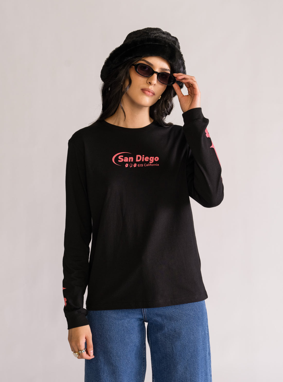 San Diego, 619 Playera, Negro