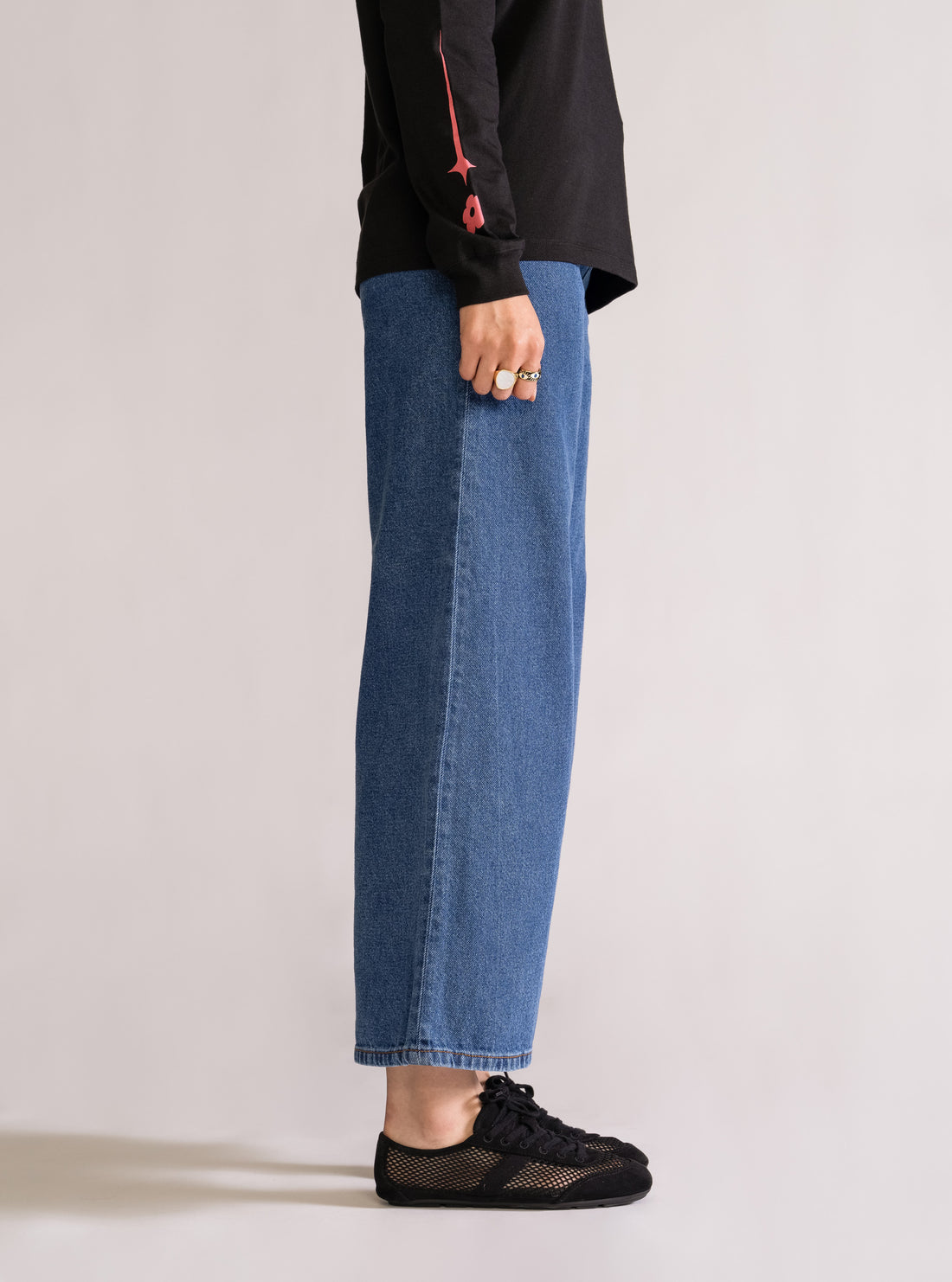 In Love Wide Leg Jeans, Azul Claro