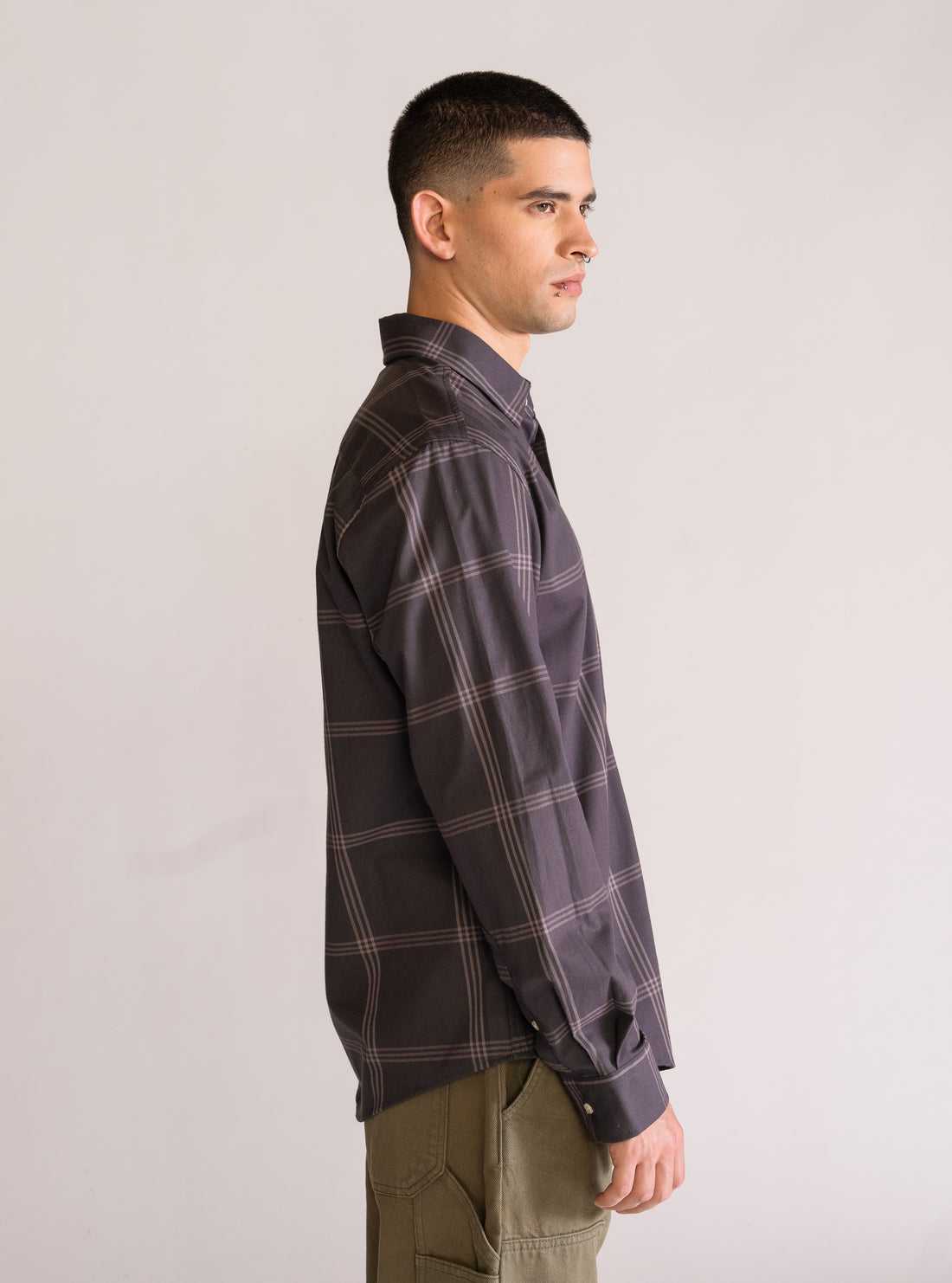 Under-The-Radar Camisa, Gris Obscuro