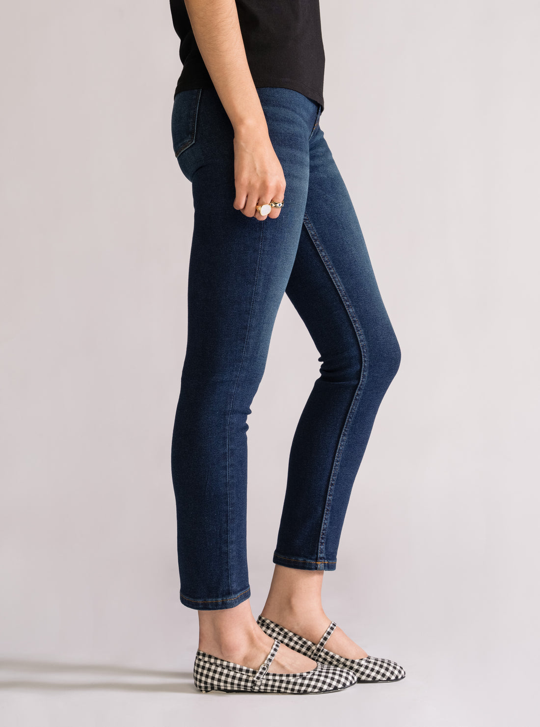 Delirium Cigarrette Jeans, Azul Obscuro