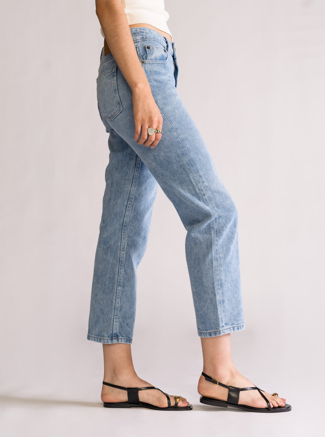 So Romantic Slim Jeans, Celeste