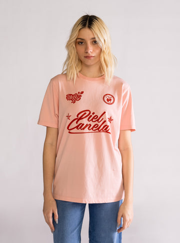 Piel Canela Playera, Rosa