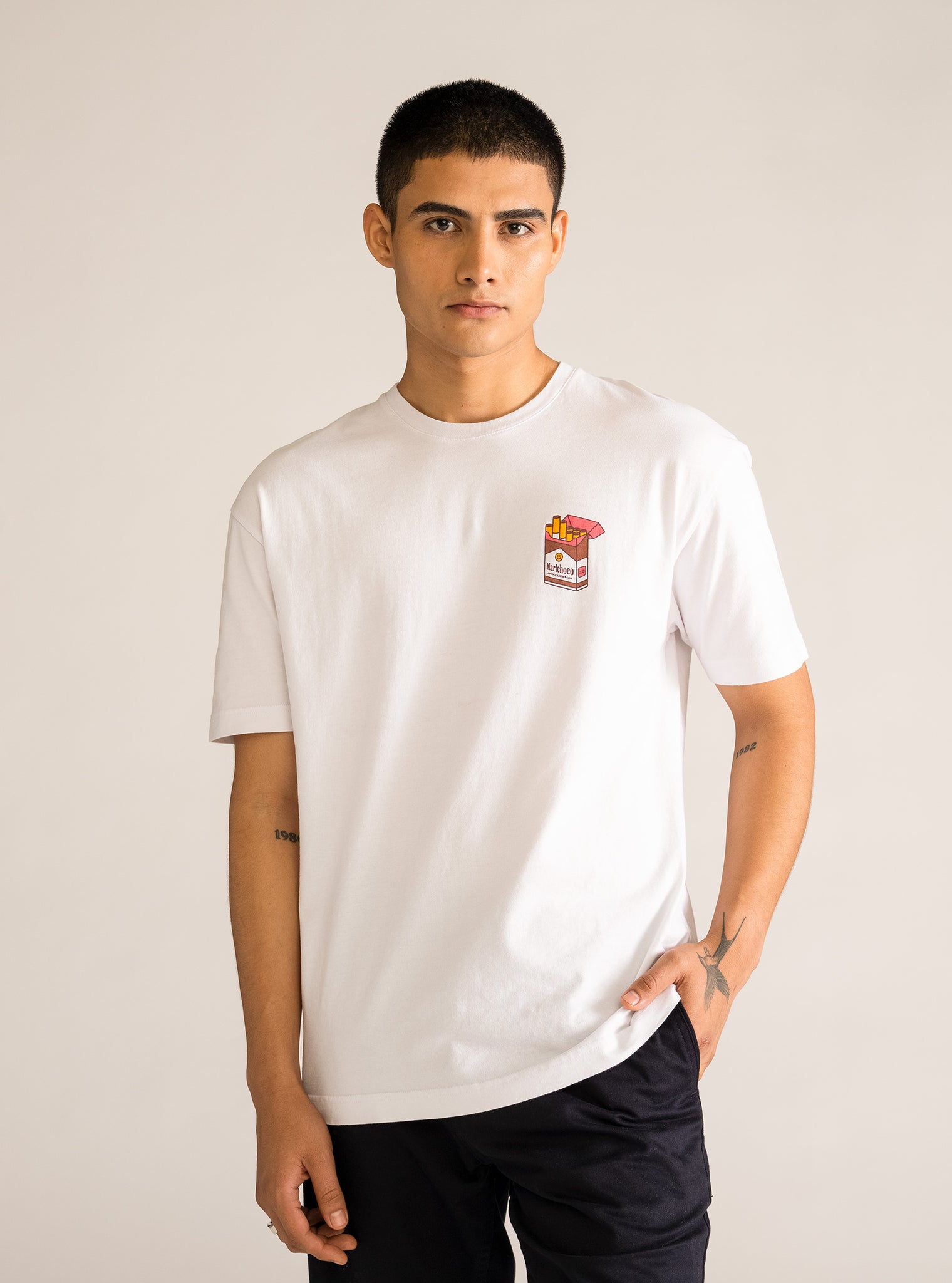 Chocolate Vicious T-shirt, Blanco