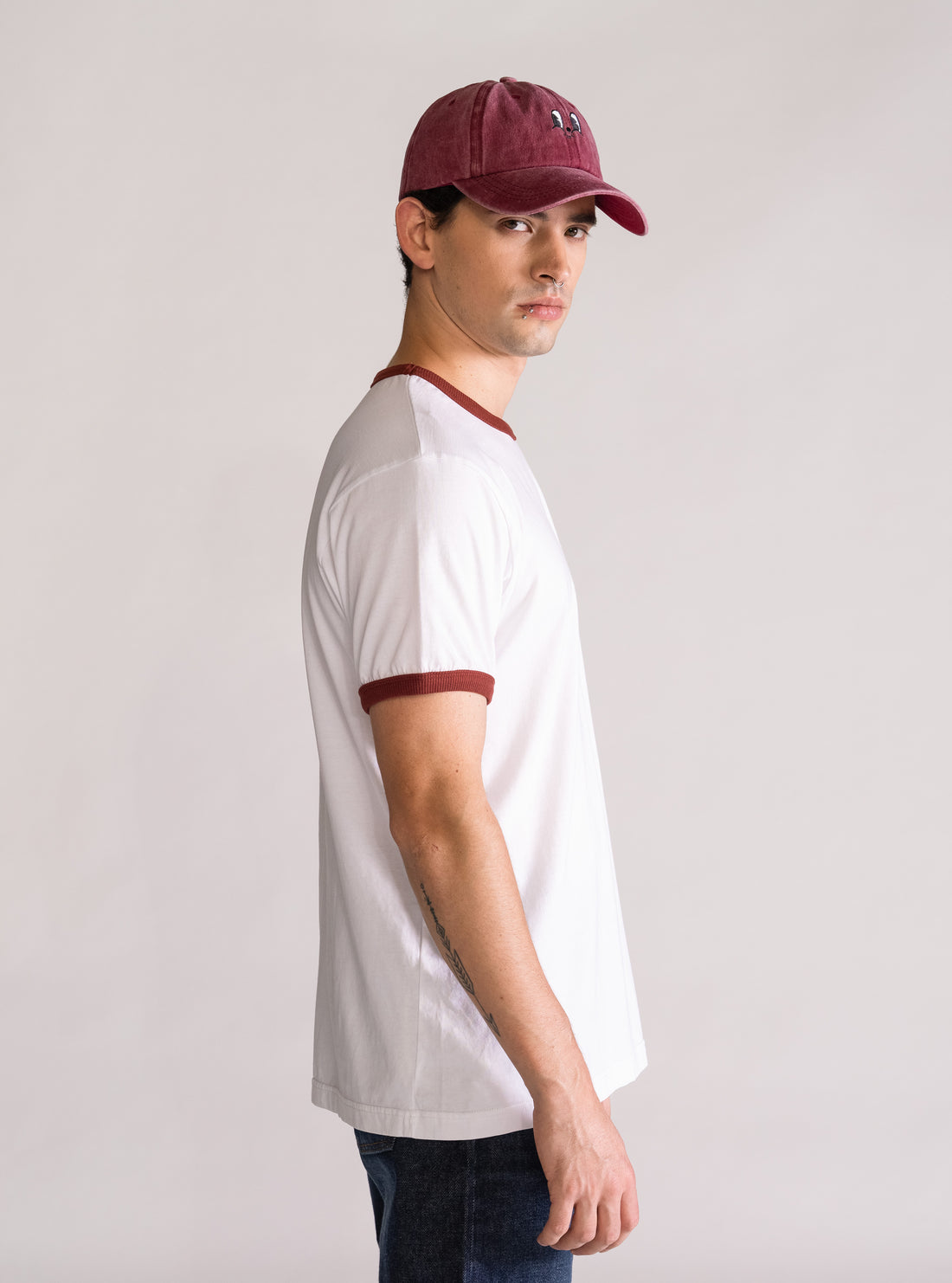 Infamous Fall Playera, Blanco