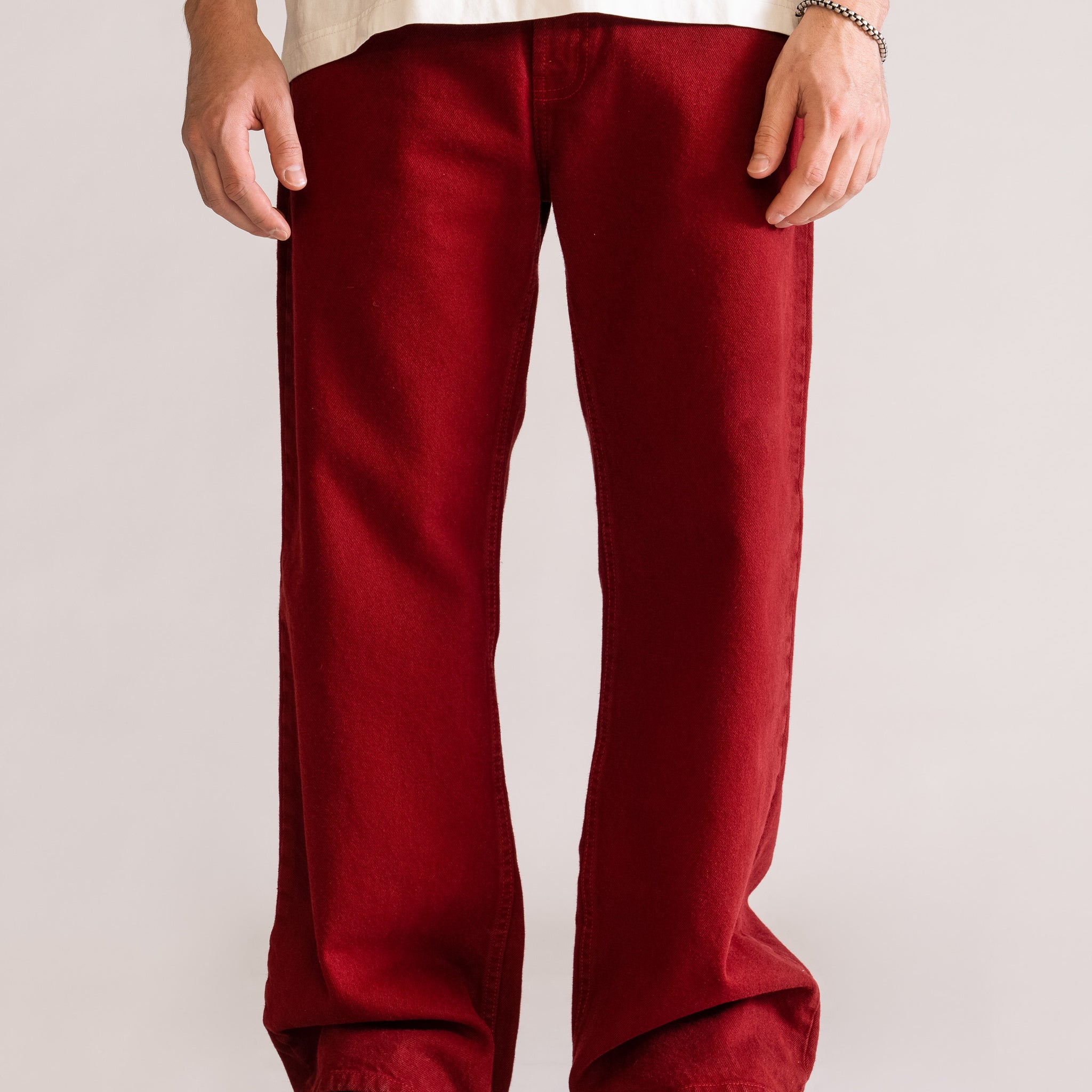 Ketchup Baggy Jeans, Rojo