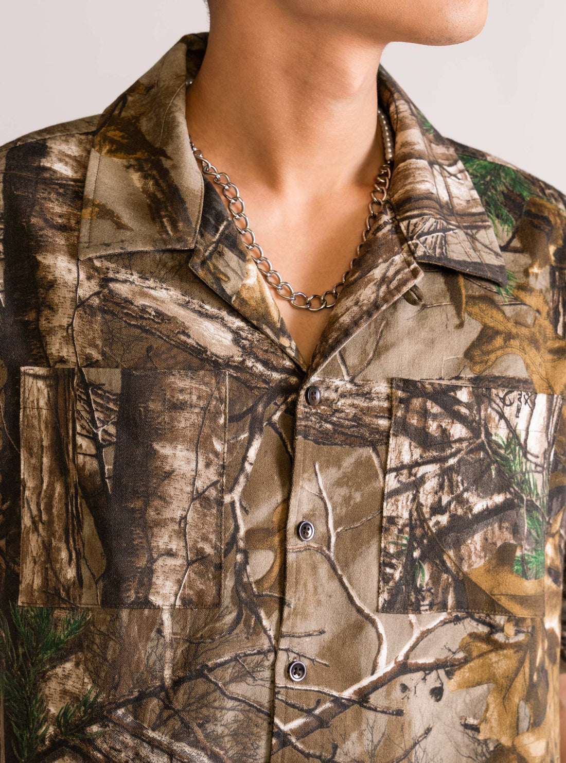 Camo Dimen Shirt , Verde Olivo