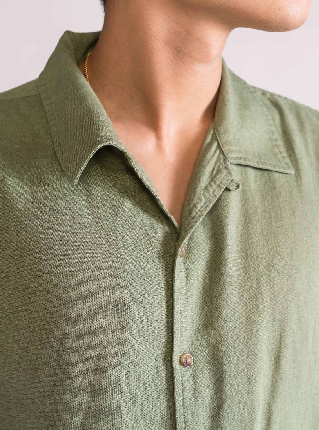 Another Way Camisa, Verde Olivo