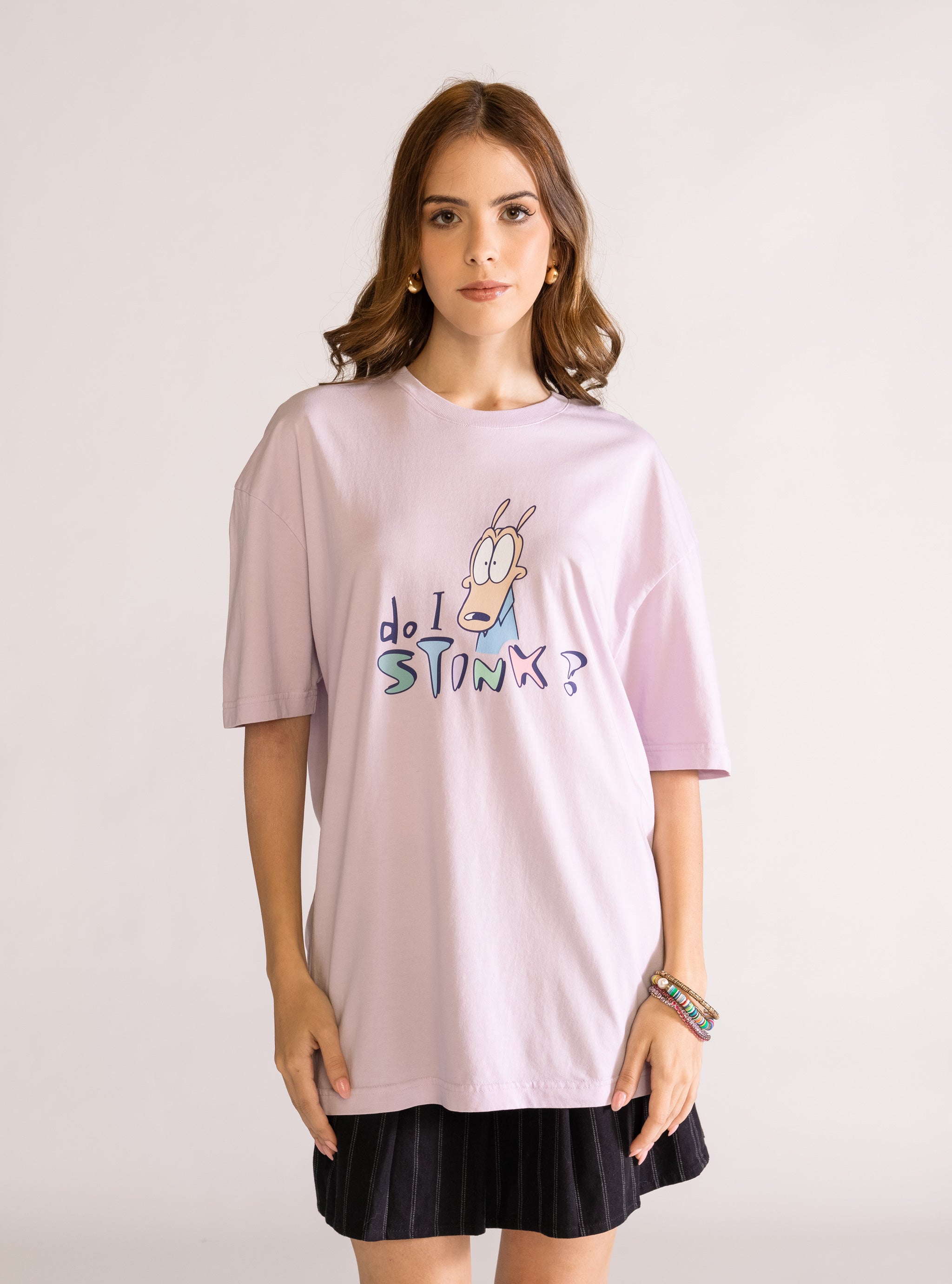 Rocko's Modern Life, Drop Shoulder Playera, Lila