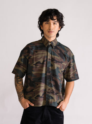 The Mishap Camisa Boxy, Camuflaje